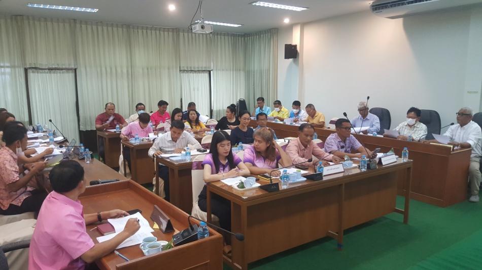 การประชุมคณะกรรมการประสานแผนพัฒนาท้องถิ่นระดับอำเภอหลังสวน